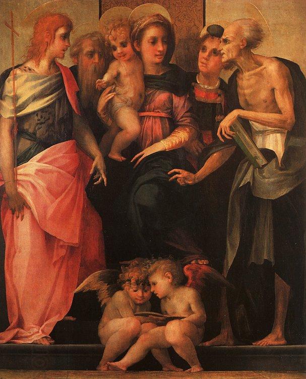 Rosso Fiorentino Madonna and Child with Saints China oil painting art